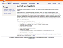 Tablet Screenshot of mediamosa.org